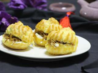 17、沙丁鱼咸奶油泡芙,看着是不是很有食欲呢?