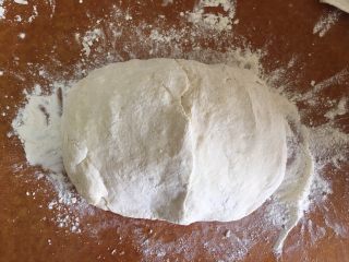 25、（Chinese Burger King）肉夹馍,发好的面取出揉面排气