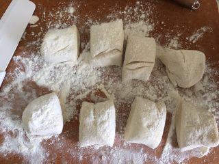 26、（Chinese Burger King）肉夹馍,分成8分。喜欢硬一些的 可以分的更多。