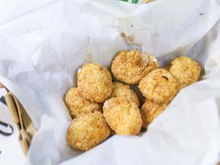 9、鸡米花,完成。