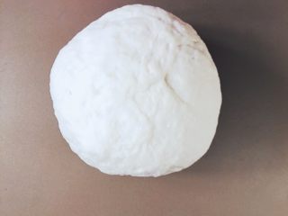 8、当主食一次可以吃三个的法棍面包,搅拌均匀之后，用手揉成光滑的面团，盖上湿布放入烤箱35度发酵40分钟左右。发酵时，旁边放一杯沸水辅助发酵。