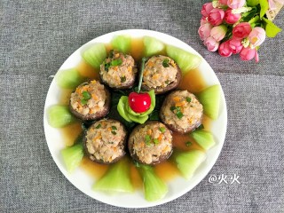 13、香菇酿肉,成品~