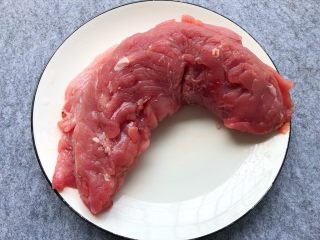 1、黑胡椒猪排,里脊肉500g