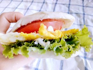 23、白吉馍(含中式汉堡做法),完成开吃