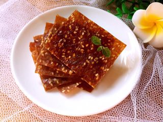 13、自制猪肉脯,完成。