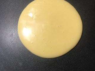 8、铜锣烧,自然形成一个圆