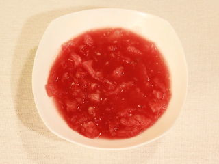 7、夏日开胃：番茄牛排！,切成细碎！留已待用，