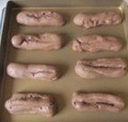 9、与咖啡很搭配的“水果闪电泡芙”,这样泡芙就烤好了