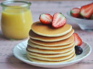 17、原味松饼(无泡打粉版),希望大家都能做出美美的松饼,开启一天的好心情。