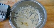 11、推推乐奶油蛋糕,淡奶油+白砂糖打发