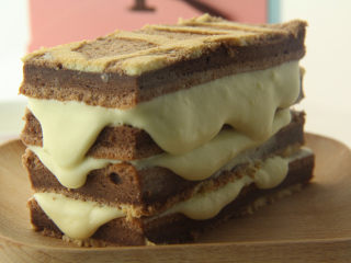 17、熔岩夹心蛋糕,成品图