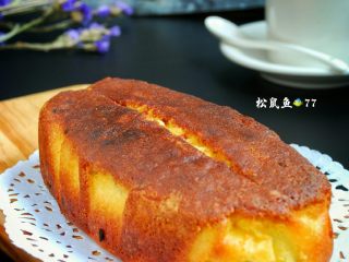 14、百香果磅蛋糕,成品。