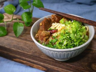 16、红烧牛肉面,非常好吃的牛肉面自己做。