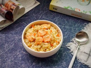 18、黄金虾仁炒饭,诱惑