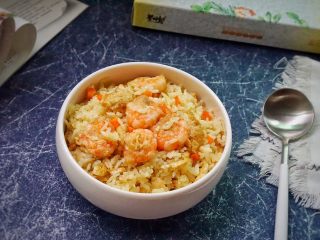 19、黄金虾仁炒饭,好吃