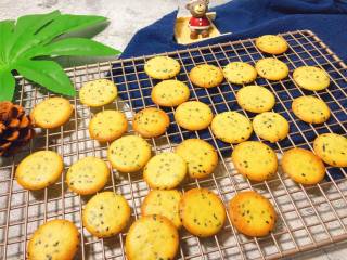 14、宝宝健康小食——黑芝麻薄脆饼干, 黑芝麻薄脆饼干 get ✔,满足宝宝的胃,美翻你的心~