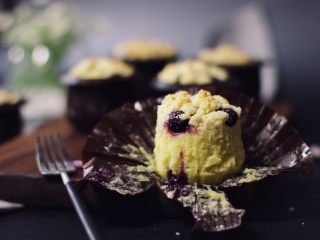 17、金宝顶蓝莓麦芬,成品