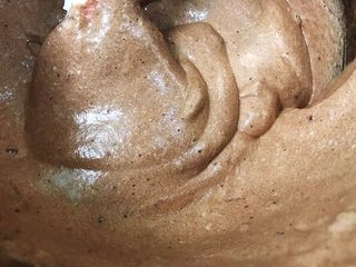 7、脏脏爆浆蛋糕,同样用从下往上翻拌不可划圈哦