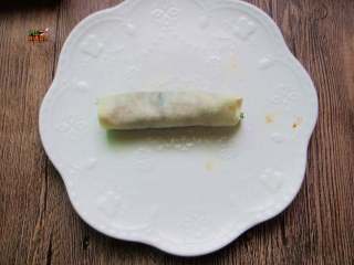 20、高蛋白减肥便当,压紧卷起来,收口朝下