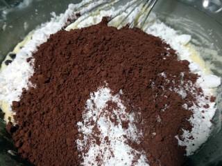 8、巧克力趣多多,加入可可粉