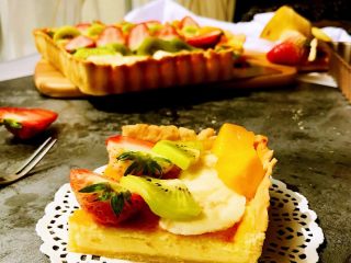 18、彩虹水果奶酪派,成品1