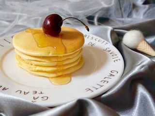 10、无油原味松饼,无油低糖无添加，也适合孩子吃哦～