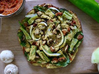 24、健康低热量披萨,完成