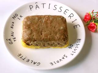 10、宝宝午餐肉,蒸好后冷却脱模