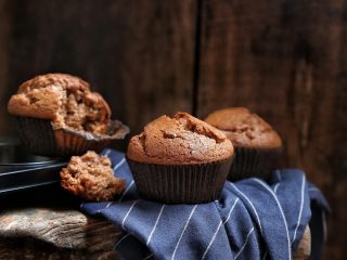 12、巧克力杯子蛋糕,成品