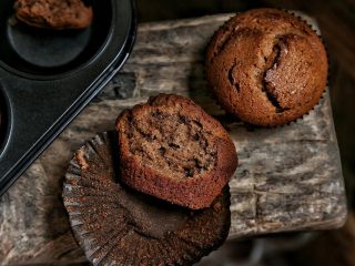 13、巧克力杯子蛋糕,成品