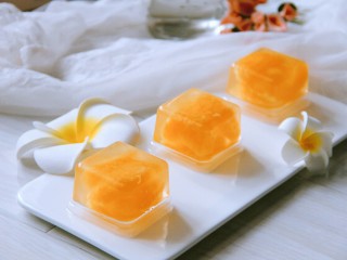 18、橘子果冻,可以吃啦