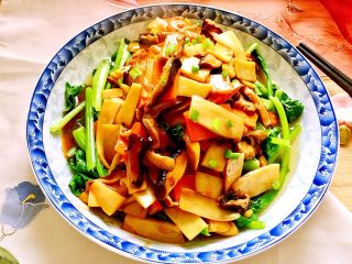 16、双菇烩,成品