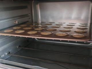 10、芝麻薄脆,预热好后，放入烤盘，烤15分钟左右，上色满意即可。