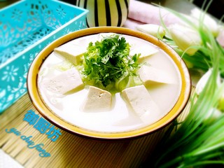 16、白菜豆腐汤,没有放肉却有肉香