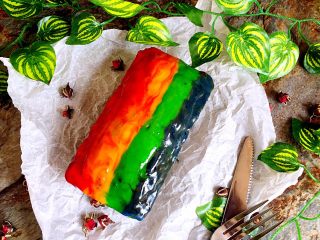 22、奥利奥牛油果磅蛋糕,成品图