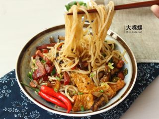 11、干炒好欢螺螺蛳粉丨大嘴螺,开动!