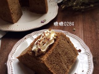 17、咖啡戚风蛋糕,下午茶，来一块！要么？