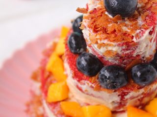 24、迷你红丝绒裸蛋糕,