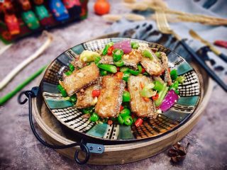 18、#吉祥年夜菜#代代有余双椒回锅带鱼,咯吱咯吱脆，又香又脆麻辣味丰富，口口留香