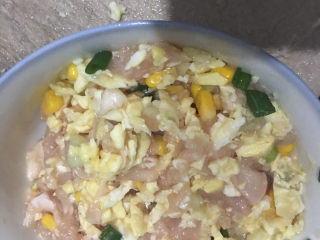 5、玉米鸡肉饺子,做另外一种馅料也可以