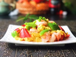 28、红飞翠舞芙蓉滑虾球,很有食欲有没有