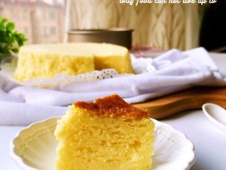 15、半熟芝士(6寸圆模),切块儿。