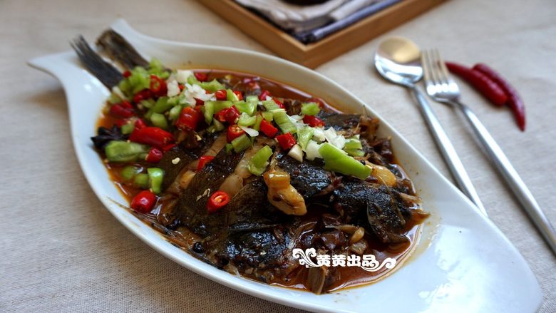 红烧偏口鱼富含蛋白质补充能量的高考餐