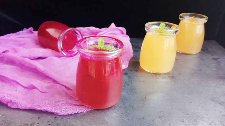 甜味水果果冻白凉粉版