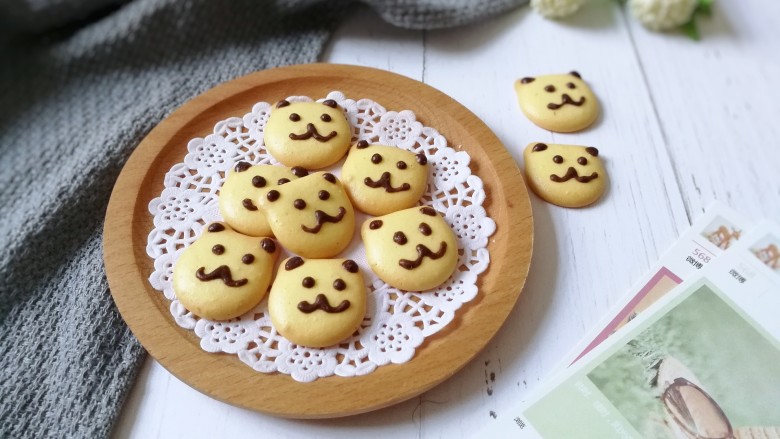 小熊柠檬蛋黄饼干