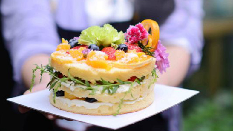 春日烘焙教室裸蛋糕