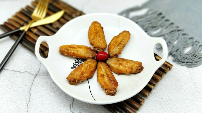 孜然烤鸡翅烤箱版