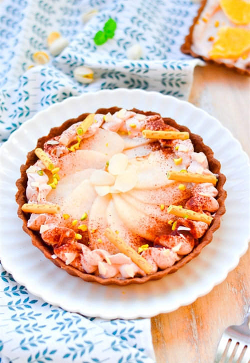 雪梨双倍巧克力塔