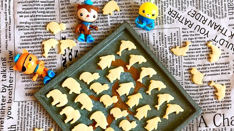 宝宝健康食谱蛋黄动物饼干