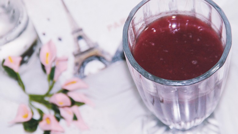 冬喝暖饮夏吃冰瘦身紫薯苹果饮